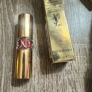 Yves Saint Laurent Gold Lipstick with Red Hue
